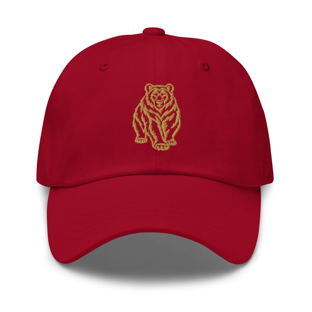 SPIRIT OF THE BEAR – Cap mit Bären-Stickerei – Produktansicht