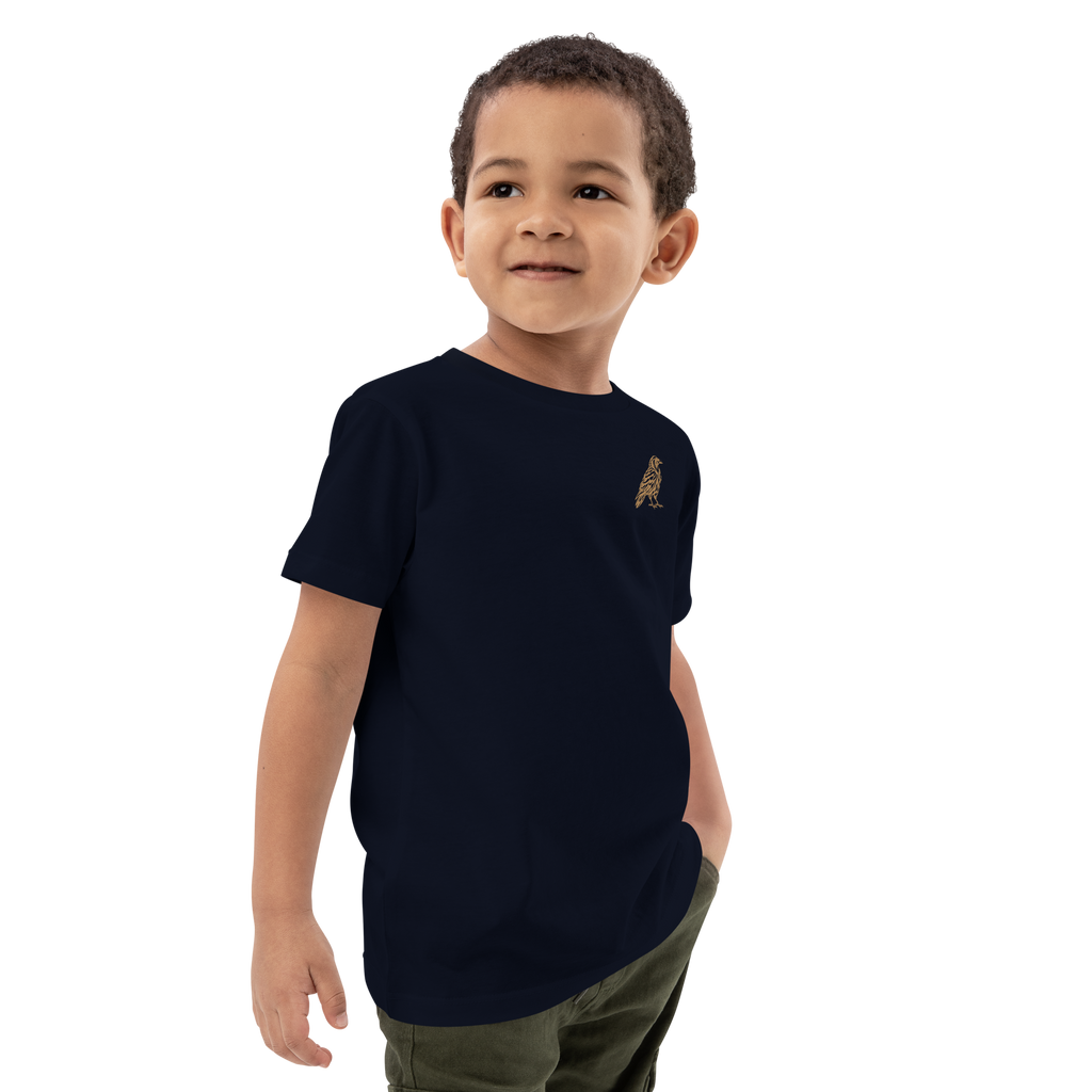 SPIRIT OF THE RAVEN – KIDS Shirt mit kleinem Rabenmotiv – Produktansicht