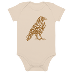 SPIRIT OF THE RAVEN – Baby-Bio-Body mit Rabenprint – Produktansicht