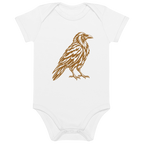 SPIRIT OF THE RAVEN – Baby-Bio-Body mit Rabenprint – Produktansicht