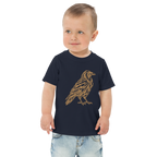 SPIRIT OF THE RAVEN – Kleinkinder Jersey-T-Shirt mit Rabenprint – Produktansicht