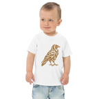 SPIRIT OF THE RAVEN – Kleinkinder Jersey-T-Shirt mit Rabenprint – Produktansicht