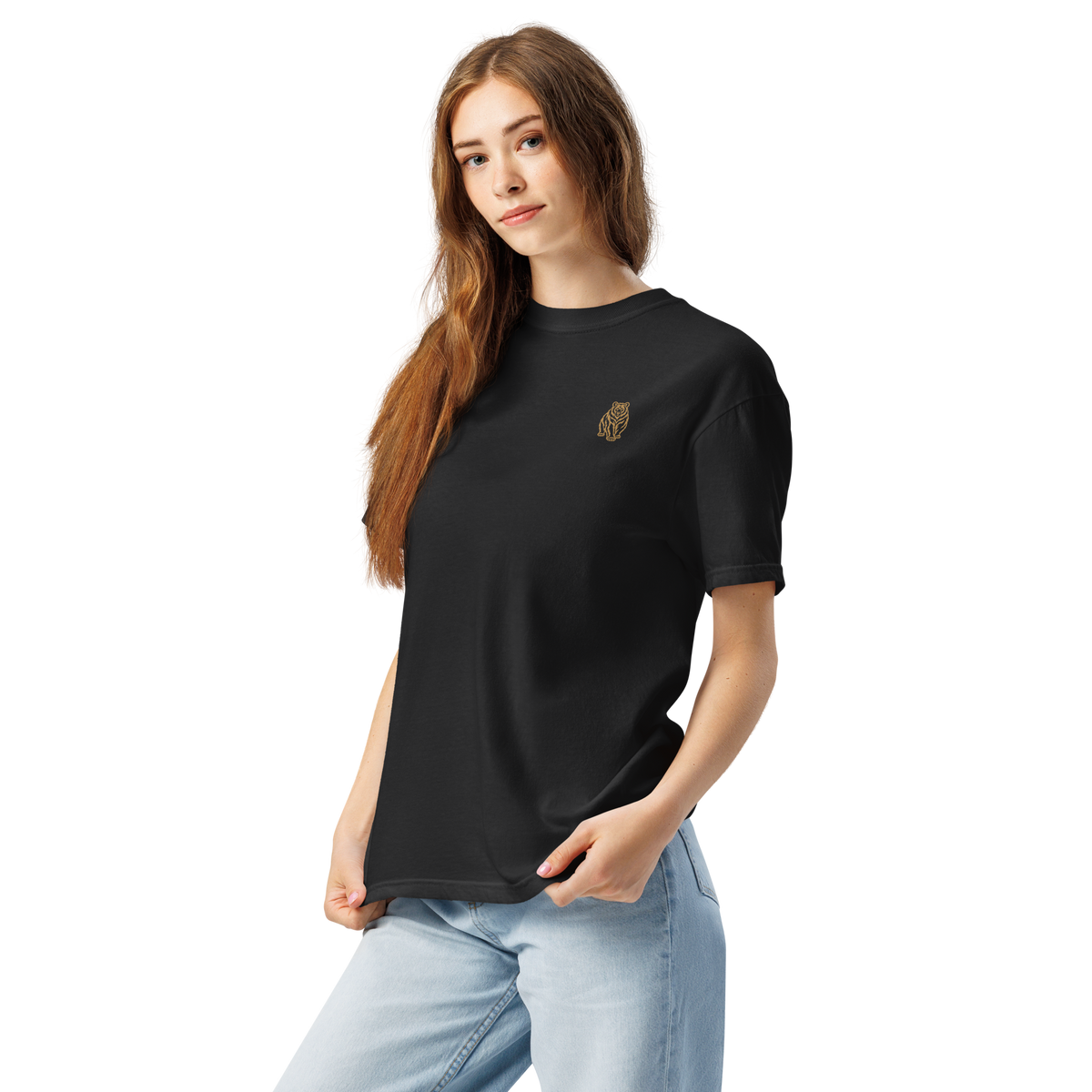 SPIRIT OF THE BEAR – Premium T-Shirt mit Bärenprint – Produktansicht