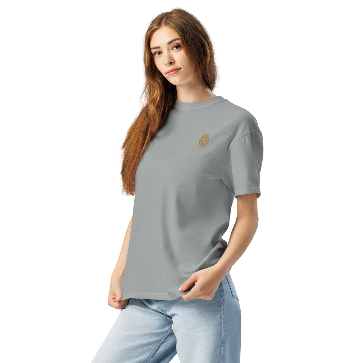 SPIRIT OF THE BEAR – Premium T-Shirt mit Bärenprint – Produktansicht