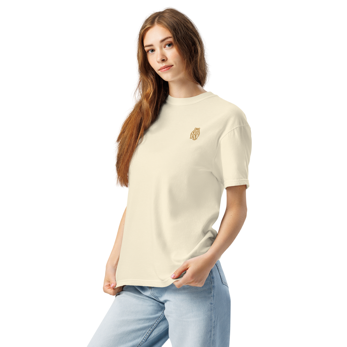 SPIRIT OF THE BEAR – Premium T-Shirt mit Bärenprint – Produktansicht