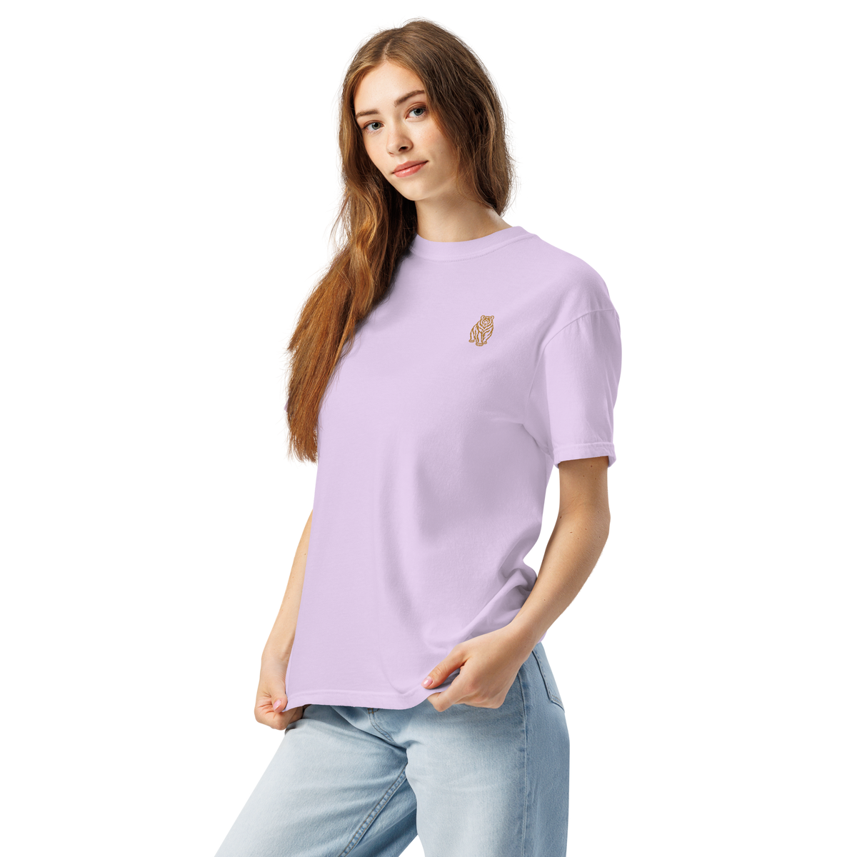 SPIRIT OF THE BEAR – Premium T-Shirt mit Bärenprint – Produktansicht