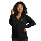SPIRIT OF THE BEAR – Zip-Hoodie mit Bären-Stickerei – Produktansicht