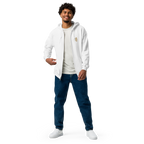 SPIRIT OF THE BEAR – Zip-Hoodie mit Bären-Stickerei – Produktansicht