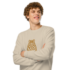 SPIRIT OF THE BEAR – Unisex Bio-Sweatshirt mit Bärenprint – Produktansicht