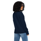 SPIRIT OF THE RAVEN – Unisex Bio-Sweatshirt mit Rabenprint – Produktansicht