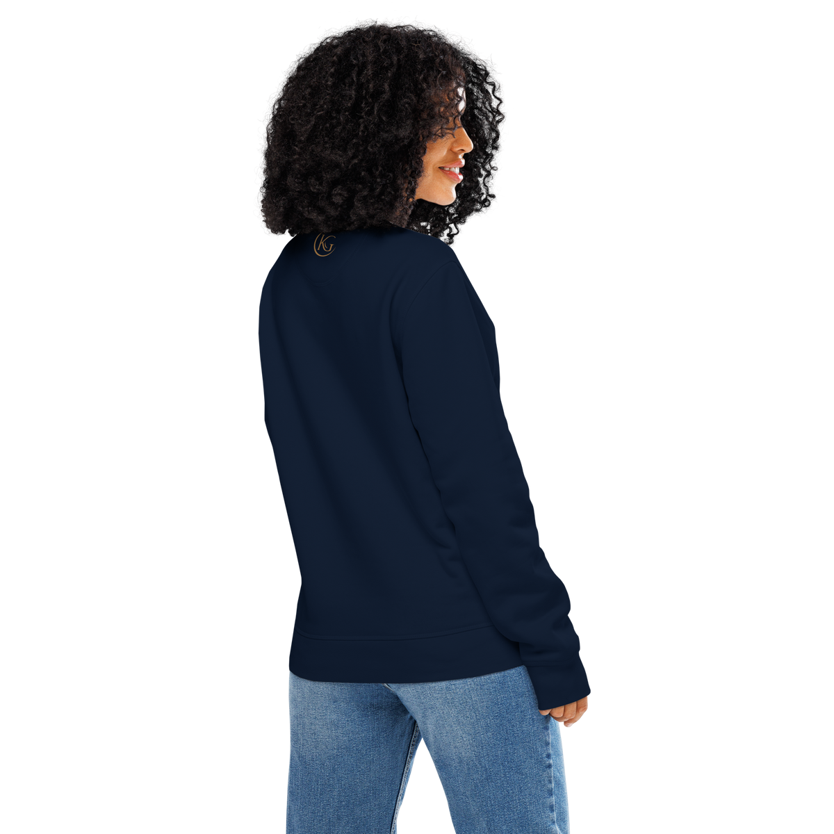 SPIRIT OF THE RAVEN – Unisex Bio-Sweatshirt mit Rabenprint – Produktansicht