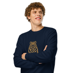 SPIRIT OF THE BEAR – Unisex Bio-Sweatshirt mit Bärenprint – Produktansicht