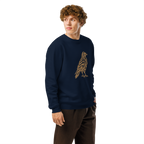 SPIRIT OF THE RAVEN – Unisex Bio-Sweatshirt mit Rabenprint – Produktansicht