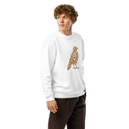 SPIRIT OF THE RAVEN – Unisex Bio-Sweatshirt mit Rabenprint – Produktansicht