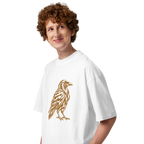 SPIRIT OF THE RAVEN – Oversized Unisex Bio-T-Shirt – Produktansicht