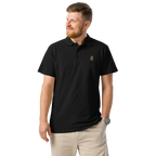 SPIRIT OF THE BEAR – Herren-Poloshirt mit Bären-Stickerei – Produktansicht