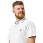 SPIRIT OF THE RAVEN – Herren-Poloshirt mit Raben-Stickerei – Produktansicht