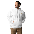 SPIRIT OF THE RAVEN – Premium Hoodie mit Raben-Stickerei – Produktansicht