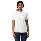 SPIRIT OF THE RAVEN – Damen-Poloshirt mit Raben-Stickerei – Produktansicht